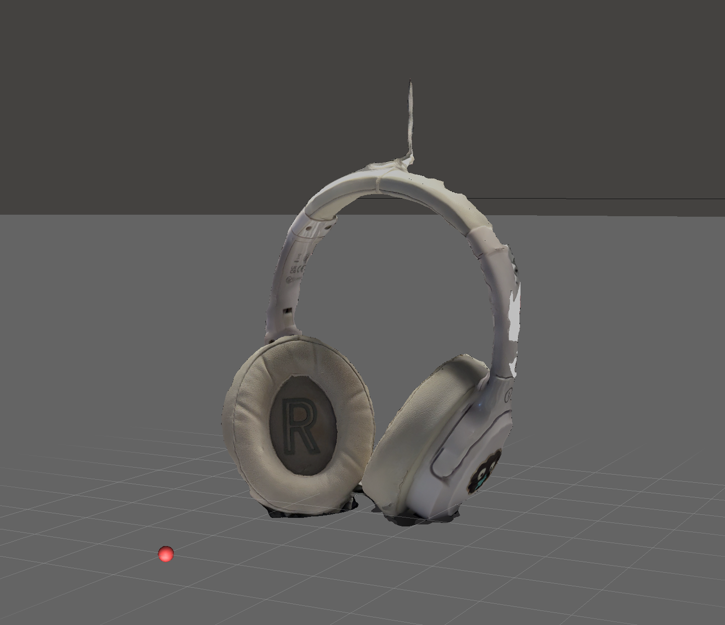 Side view of object in Meshmixer